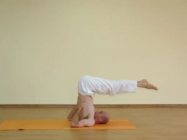 Ardha Sarvangasana_ Urdhva Dandasana A
