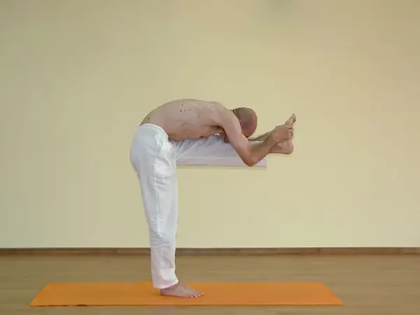 Dandayamana Janu Shirshasana